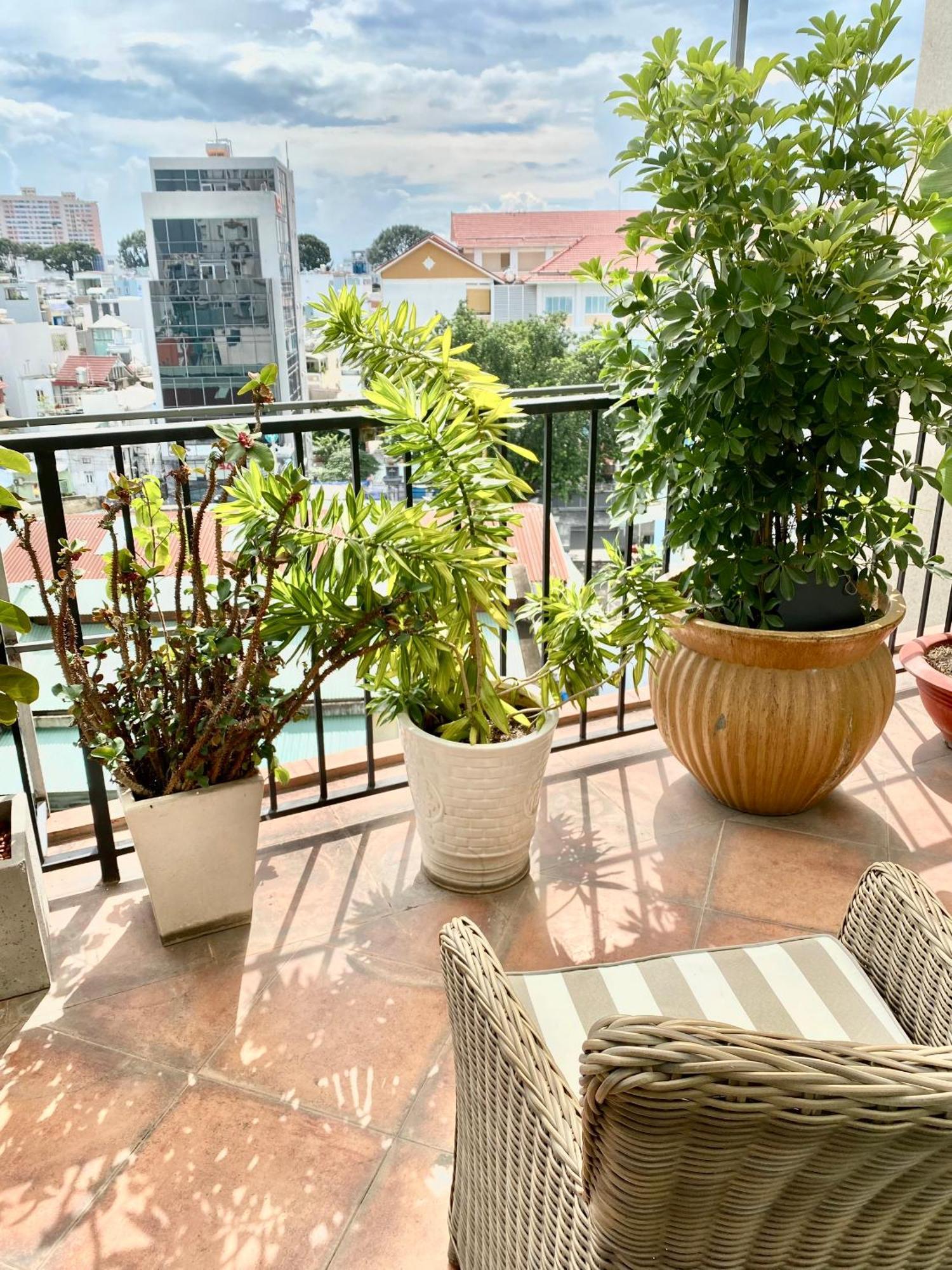 The Palmian City Center Serviced Apartment Ho Chi Minh-staden Exteriör bild